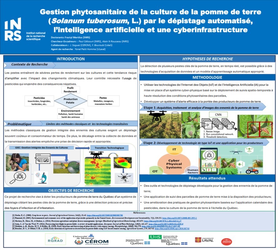 Aperçu de l'affiche présentée au 4e congrès RQRAD 2025